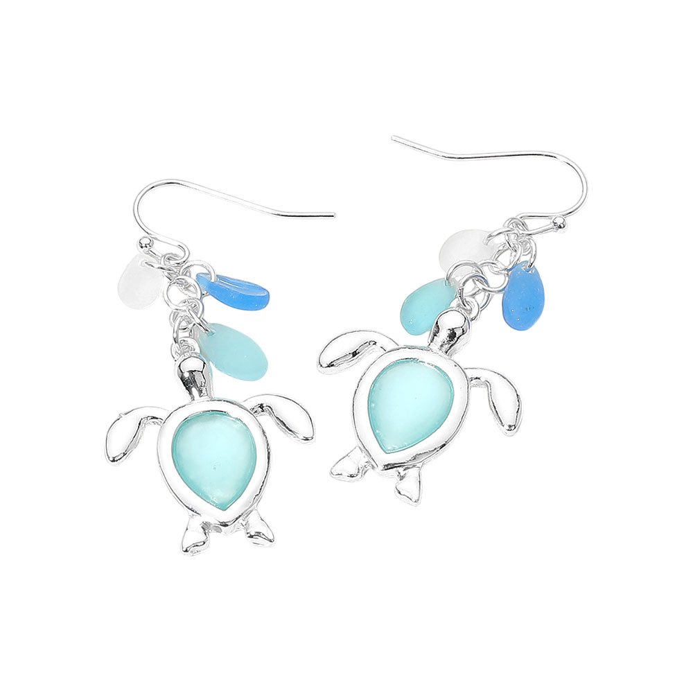 Iniscoo sea glass earrings