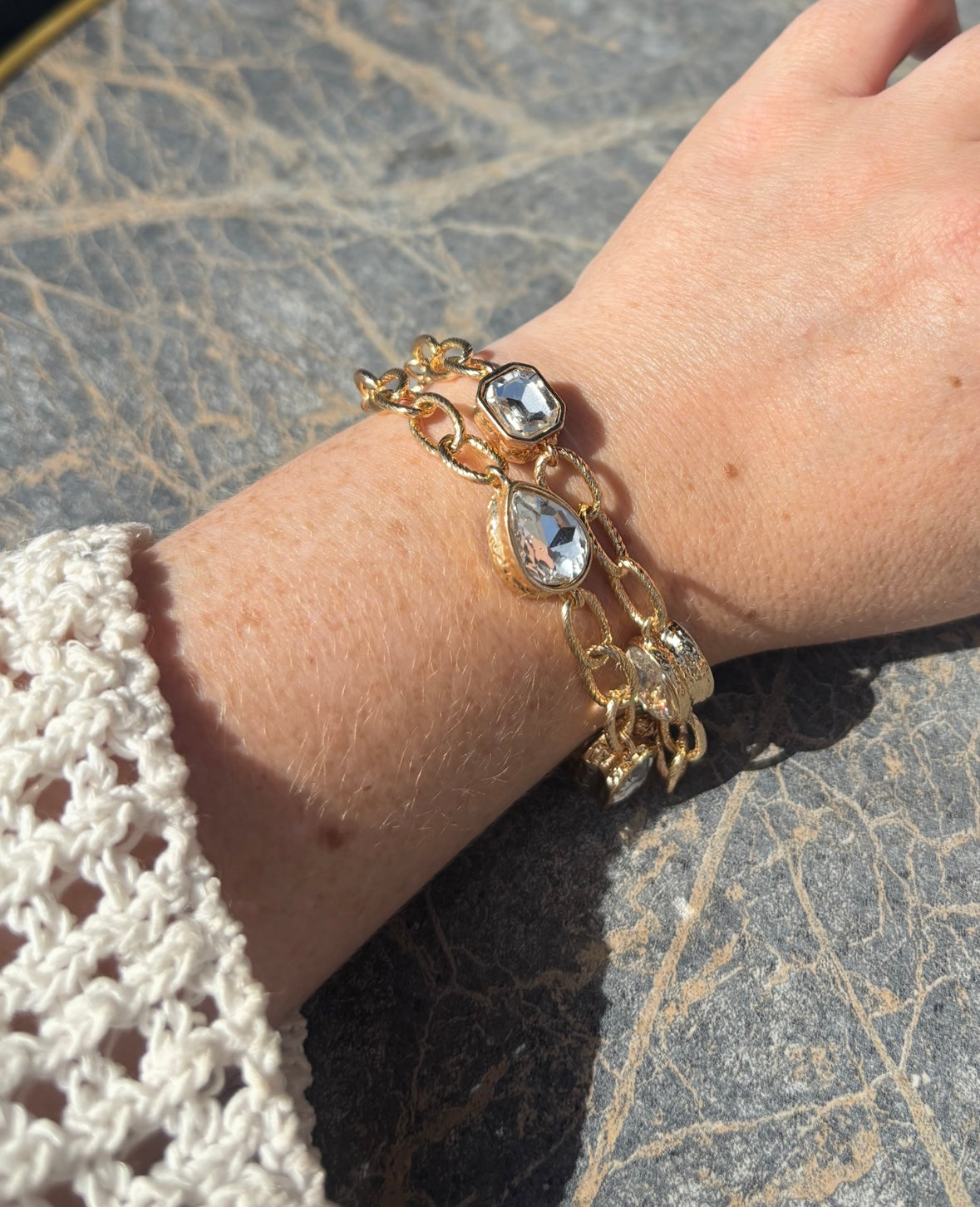 Golden hour bracelet