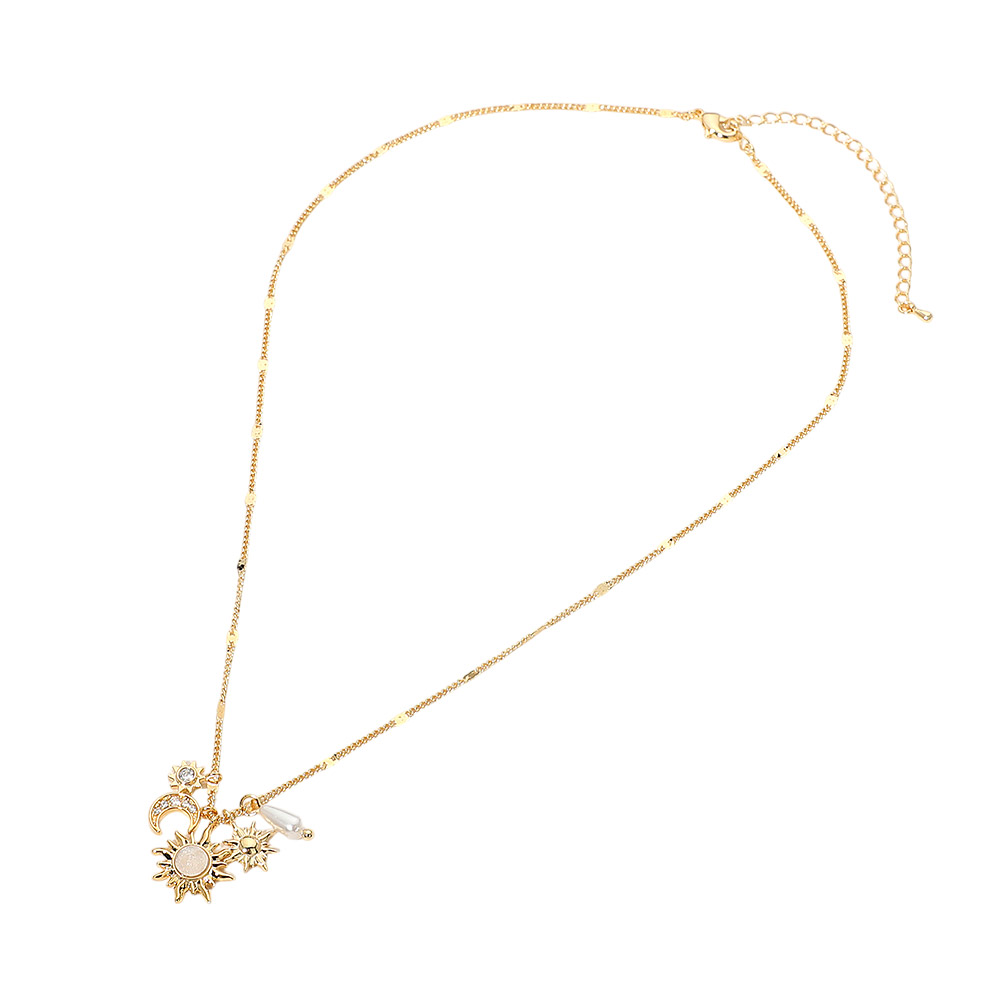 The Summer Solstice 18K Gold Necklace