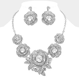 Statement crystal set-Brid