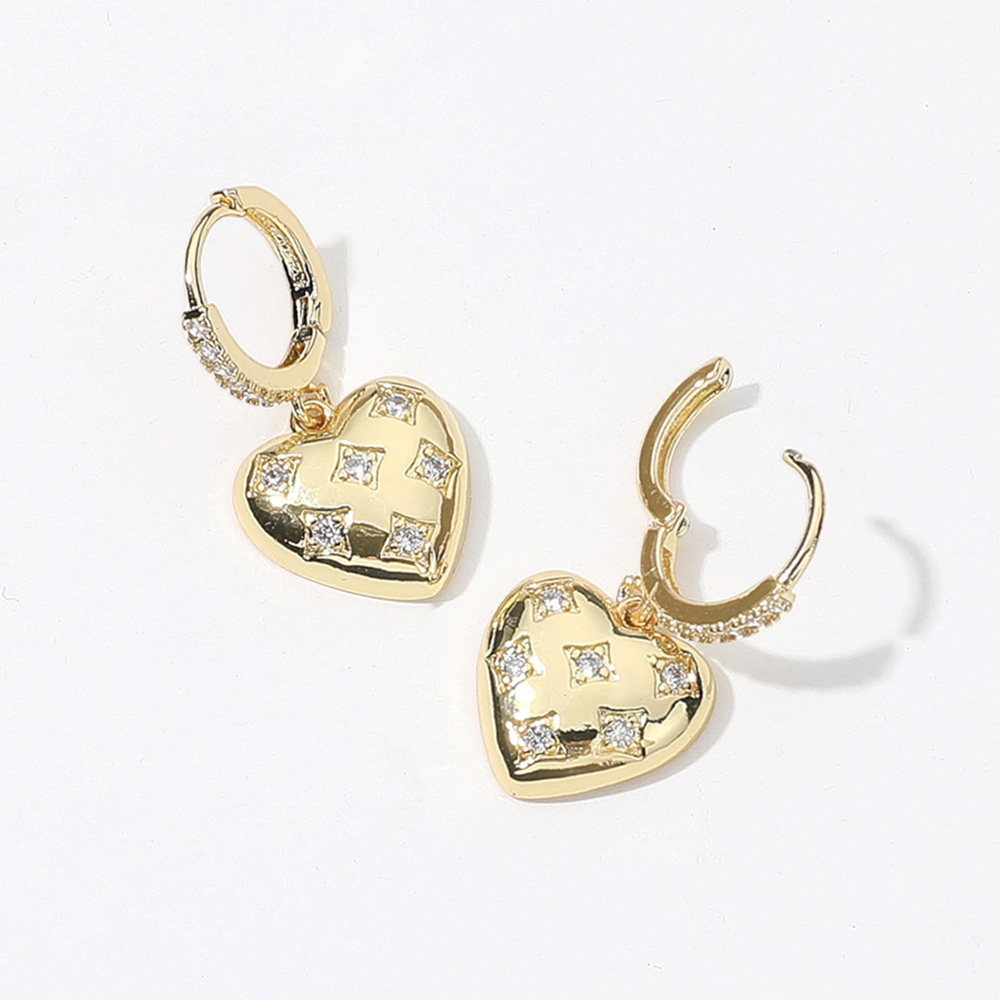 14K gold dipped Huggie-Jacqui