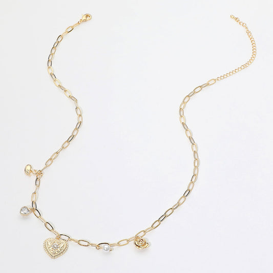 Love Charm Necklace-Vickie