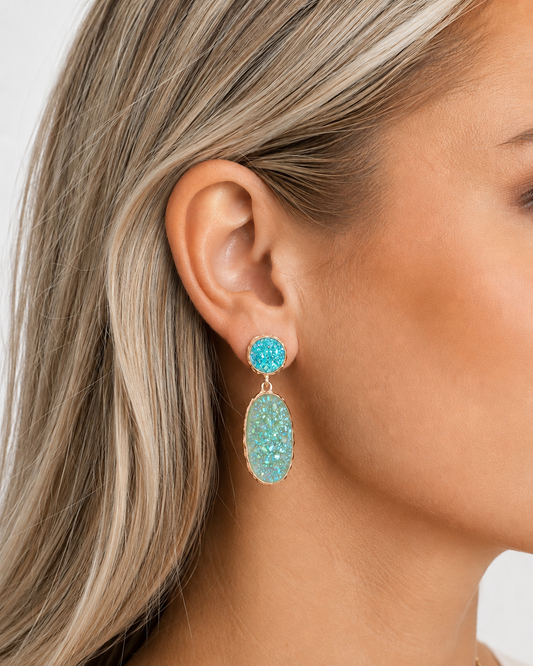 Turquoise Tide Earrings