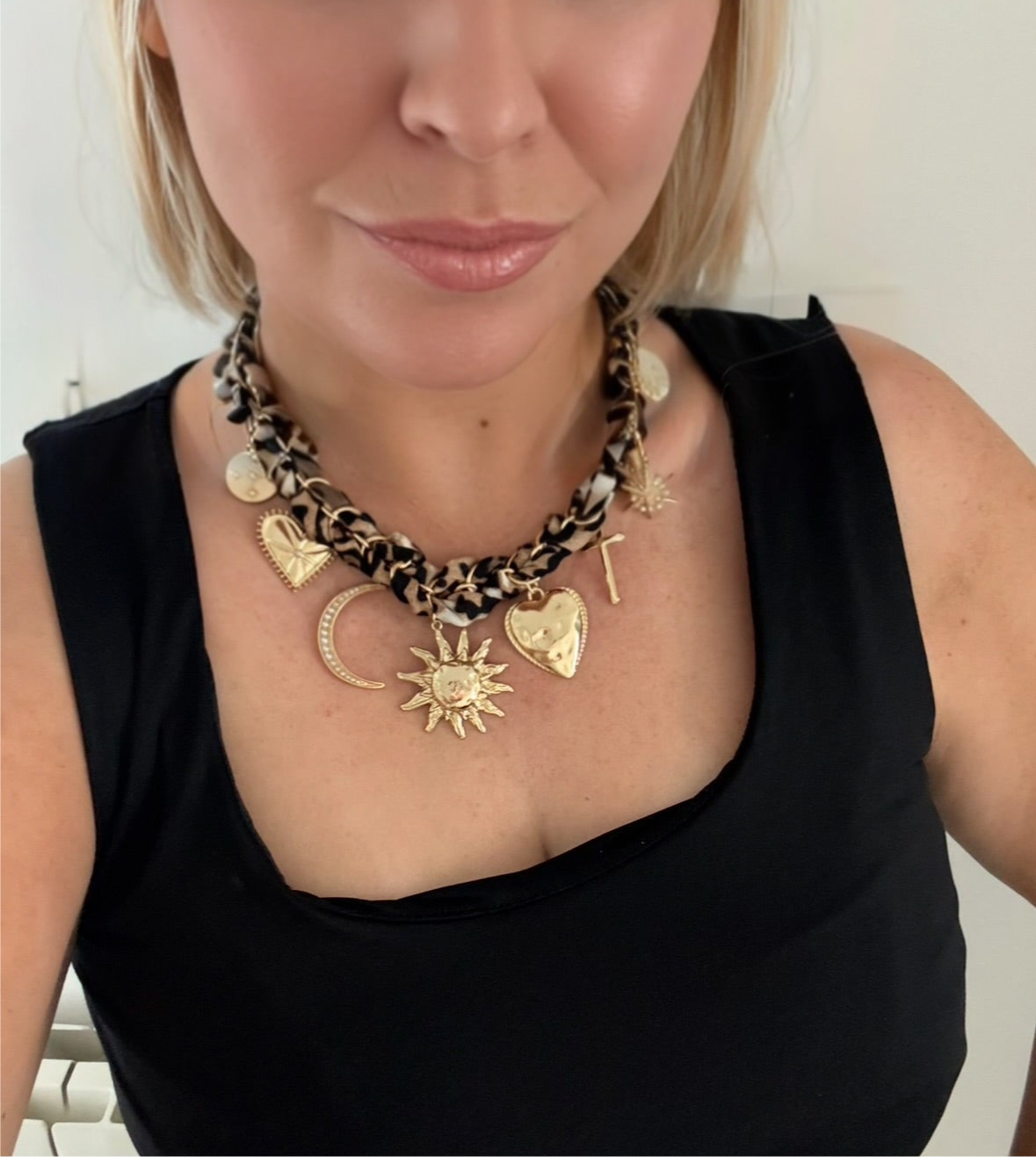 Cosmic Catwalk Charm Necklace