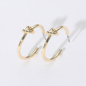 14K Gold Dipped Hoop Earrings