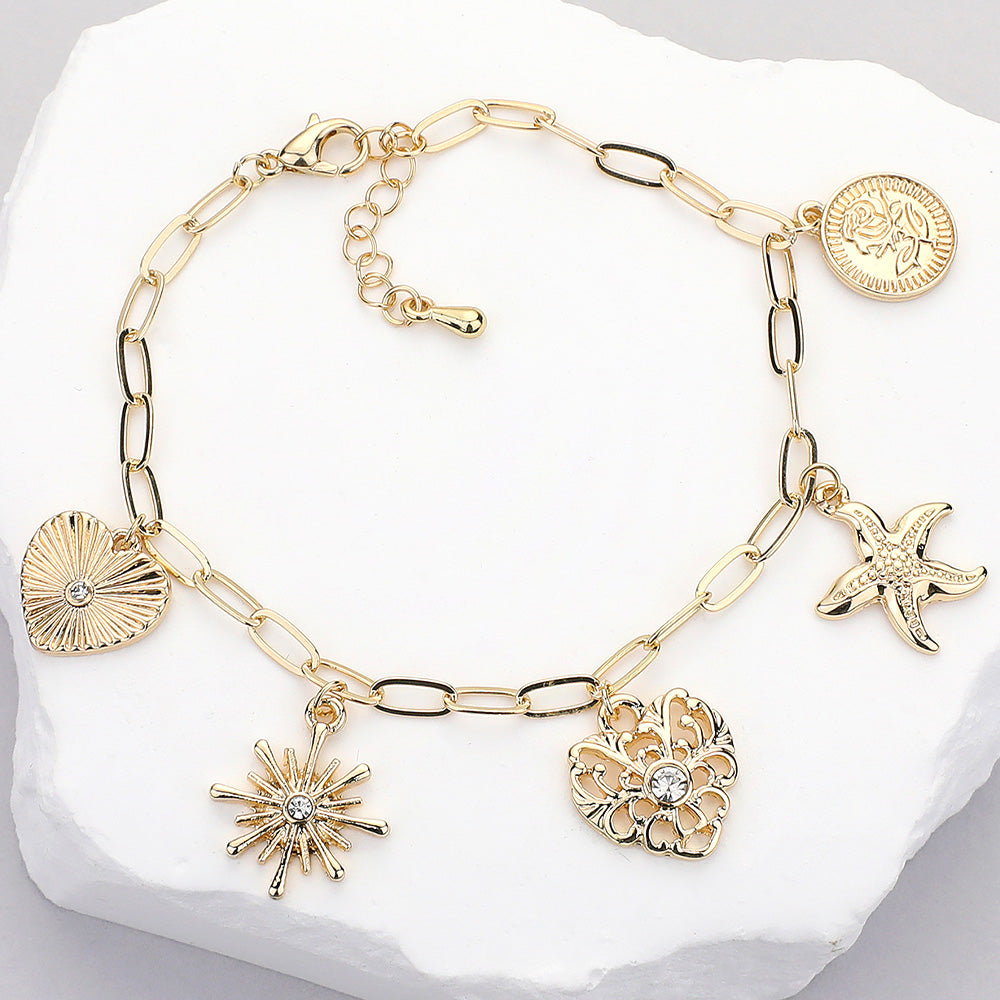Whimsical beachy bracelet