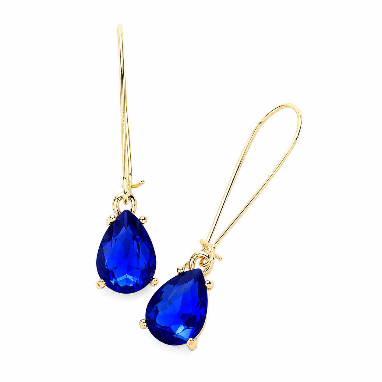 Crystal teardrop earrings