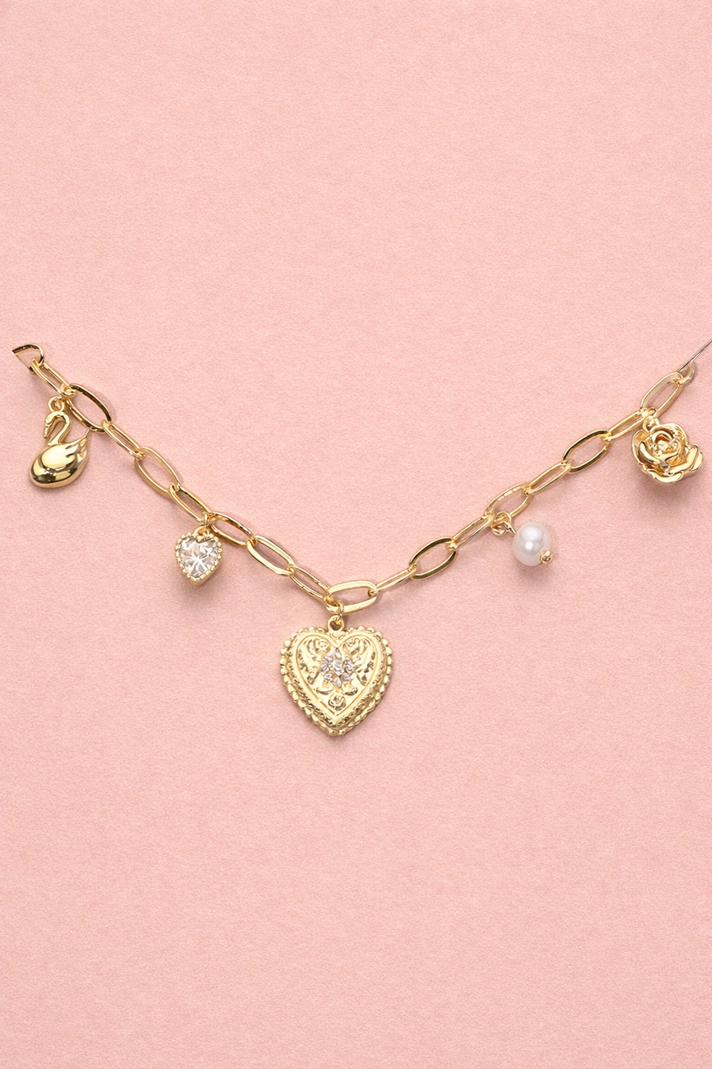 Love Charm Necklace-Vickie