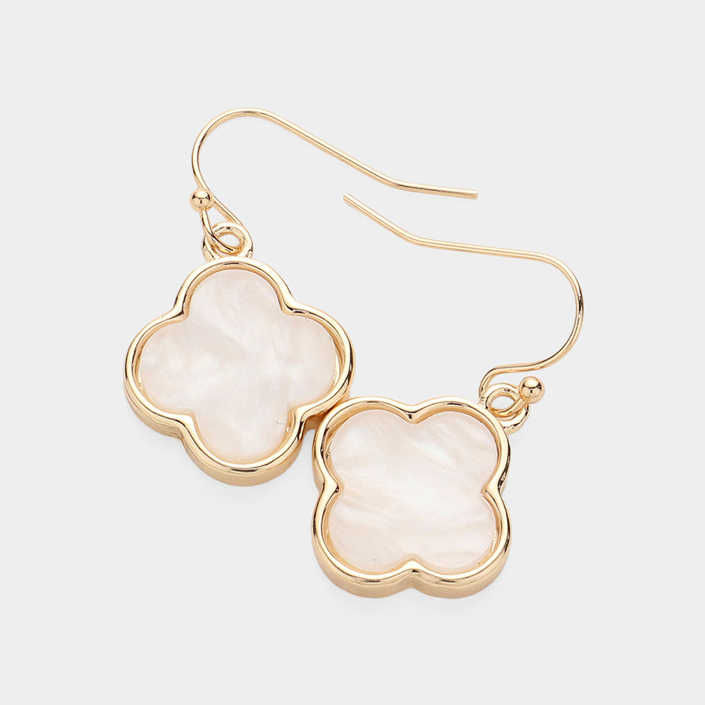 Mother Of Pearl Earrings-Rylee