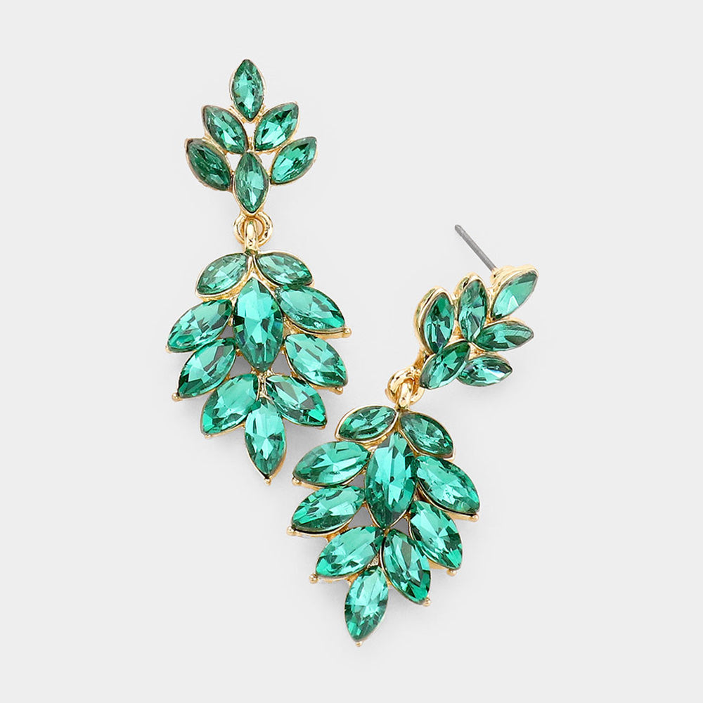 Crystal Marquise Earrings