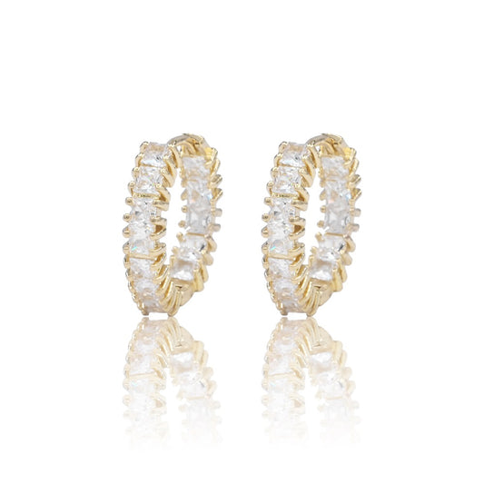 Aurora Gold-Dipped Hoops